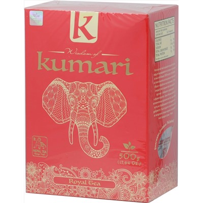 kumari. Royal Tea OPA 500 гр. карт.пачка
