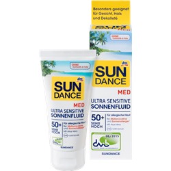 SUNDANCE Sonnenfluid Солнцезащитный флюид MED Ultra Sensitive LSF 50+, 50 мл