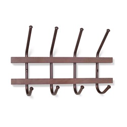 Вешалка SHT-WH11
                        темный орех / медный металлик