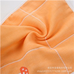 Japanese gauze scarf, handkerchief, children's eating bib for baby, wholesale