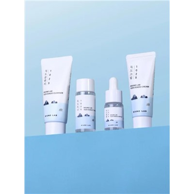 ROUND LAB Набор средств для лица с морской водой: пенка, тонер, сыворотка, крем / 1025 Dokdo Trial Kit, 30 мл, 20 мл x 2, 10 мл