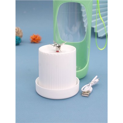 Блендер портативный "Lovely", green, USB, (19,5*7,5 см)