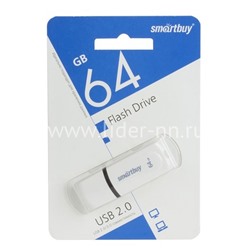 USB Flash 16GB SmartBuy Paean белый 2.0