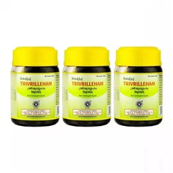 Набор Тривриллехам (3 x 200 г), Trivrilleham Set, произв. Kottakkal Ayurveda