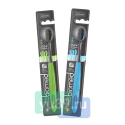 Зубная щетка BIOMED Black средняя
