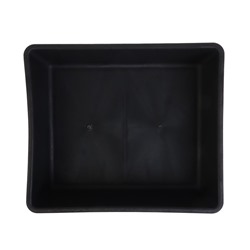 Ящик для рассады, 35 × 30 × 9 см, 6,5 л, пластик, чёрный