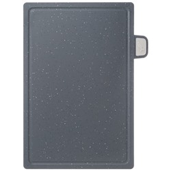 НАБОР AGNESS ИЗ 4 ДОСОК НА ПОДСТАВКЕ, ЦВЕТ: СЕРЫЙ