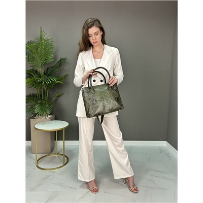 Сумка женская из кожи питона