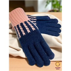 Перчатки женские вязанные сенсорные Арт 2023/12/6 тип 3