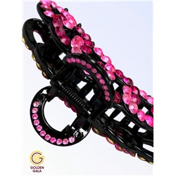 Заколка-краб для волос со стразами КР47