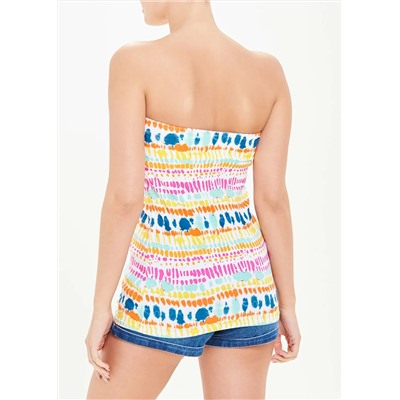 Tie Dye Bandeau Boob Tube