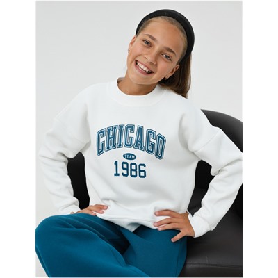 Костюм "Чикаго" детский девочка  молочный сапфир