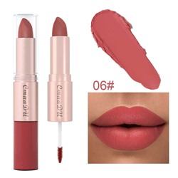 Помада-блеск 2 в 1 Lip Glosses CmaaDu 06