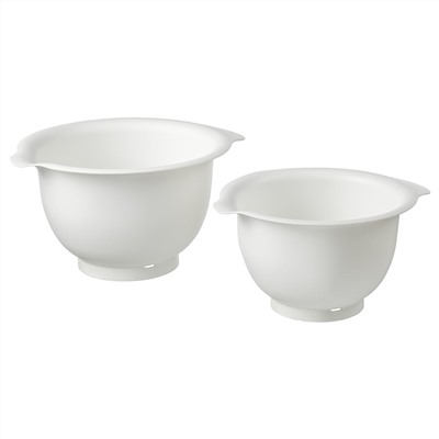 VISPAD, Schüssel 2er-Set, weiß