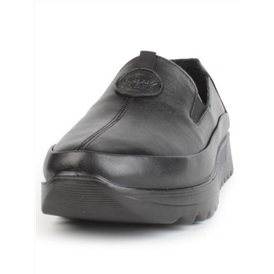 03-5306 BLACK Полуботинки женские (натуральная кожа)