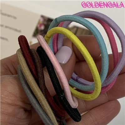 Эластичные резинки для волос ⌀ 7 см 10 шт тип 3