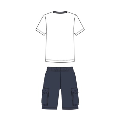 Комплект мужской: футболка, шорты