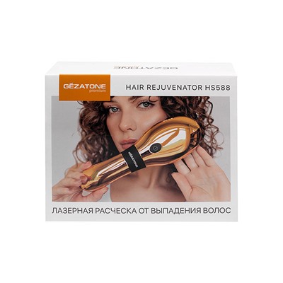 HS588 Прибор для массажа головы и ухода за волосами Hair Rejuvenator Gezatone