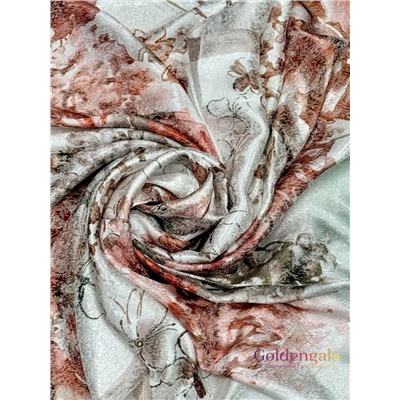 Платок из натурального шелка "Нежность прикосновения" Арт В1057/07