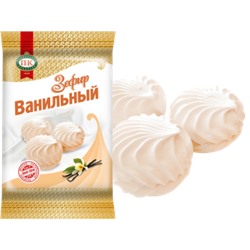 Зефир неглазированный "Ванильный", 180 г х 8 (2 мес), шт