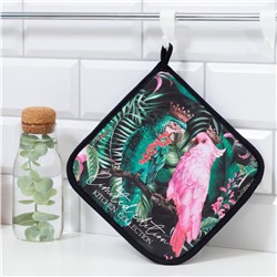 Прихватка Limited edition, 19×19 саржа,100% хлопок, ватин 250 г/м²