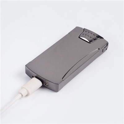 Зажигалка электронная для курения usb «Герб России», спираль, 3.5×7 см