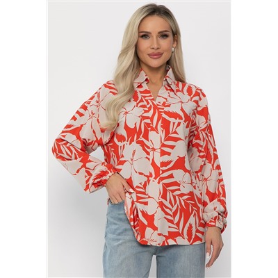 Рубашка Массандра (оранжевая) Б13761-25М