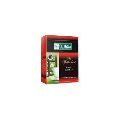 Qualitea Черный чай крупнолистовой Deluxe 250гр (1/40)