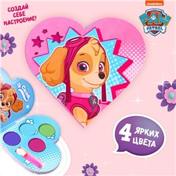 Тени для девочки PAW PATROL "Скай" 4 цвета по 1,3 гр, аппликатор
