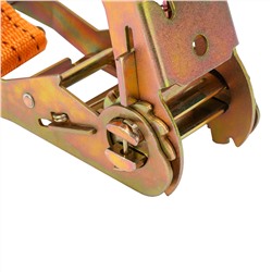 Ремень багажный с крюками 0.05 х 10 м, храповой механизм Stels