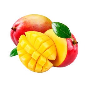 Фруктовое настроение! Пюре из ягод и фруктов + дольки манго.