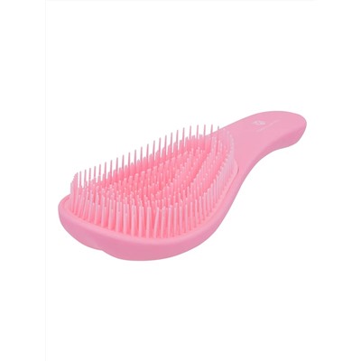 Kristaller Расчёска массажная для волос / Капля 2085, пластик, 19,5 см, розовый