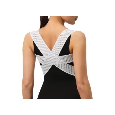 0107 Корректор осанки медицинский эластичный, крестообразный, повышенной комфортности Tonus Elast р.4 (XL)