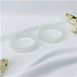 Радуга Самоцветов Браслет из молочного Кварца