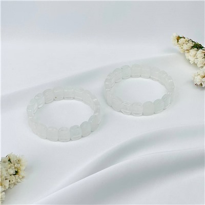 Радуга Самоцветов Браслет из молочного Кварца