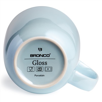 НАБОР КРУЖЕК  BRONCO "GLOSS" 2 ШТ. 400 МЛ МИКС