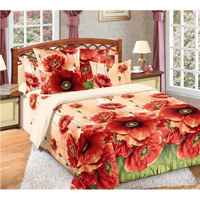 КПБ Кармен красный поплин Текс-Дизайн Акция