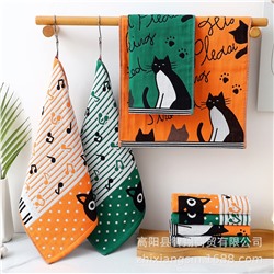 Cotton gauze towel, children's scarf for kindergarten, wholesale
