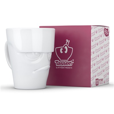 Кружка Grumpy, 350 мл, белая