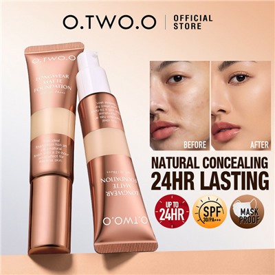 Консилер O.TWO.O Long Wear Matte Finish Liquid Foundation #110