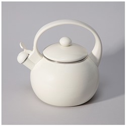 ЧАЙНИК AGNESS ЭМАЛИРОВАННЫЙ СО СВИСТКОМ СЕРИЯ "CHARM", 2,2Л