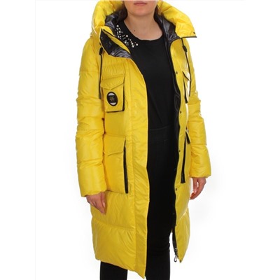 2187 YELLOW Куртка зимняя женская AIKESDFRS (200 гр. холлофайбера)