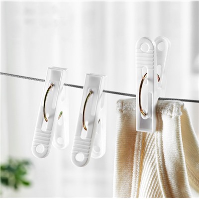 Набор бельевых прищепок 100 шт. РАЗНОЦВЕТНЫЕ