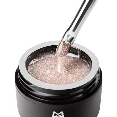 Manita Professional Гель моделирующий для ногтей с хлопьями юки / Builder Gel Flash №05, 15 мл