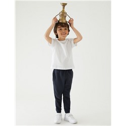 2pk Unisex Regular Fit School Joggers (2-16 Yrs)