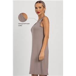 Платье-майка для дома Шелк вискозы (латте) П14492-52М