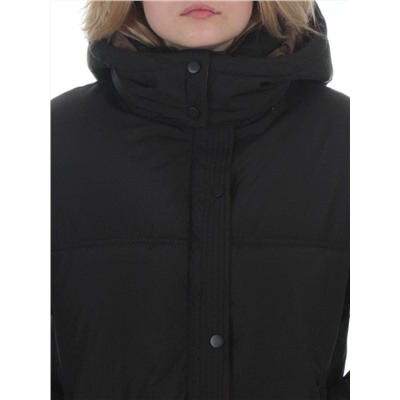 24-232 BLACK Куртка зимняя женская (150 гр. холлофайбер)