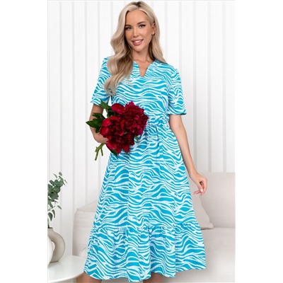 Платье Океан (голубое) П14004-45М