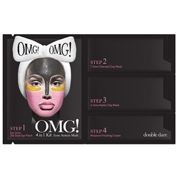 OMG! 4 in 1 Kit Zone Maske SPA Collection, 1 шт.