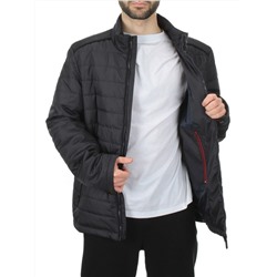 1520 DK. BLUE Куртка мужская демисезонная (80 гр. холлофайбер)